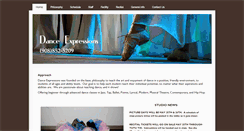 Desktop Screenshot of danceexpressionsstudio.net